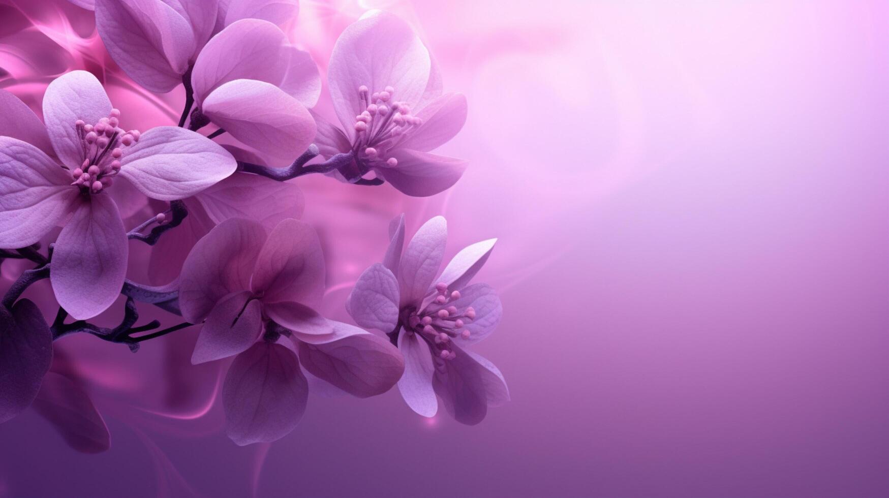 AI generated Violet soft background photo