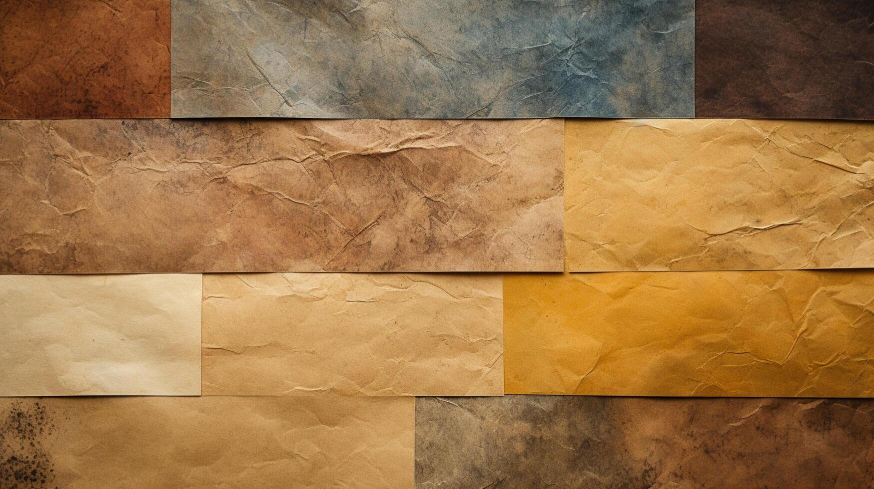 AI generated Vintage Paper Textures background photo