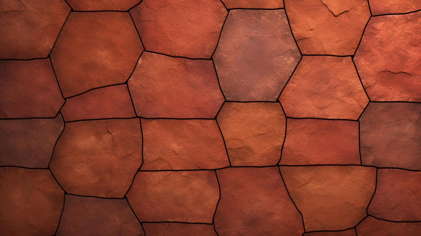 AI generated Terracotta Textures background photo