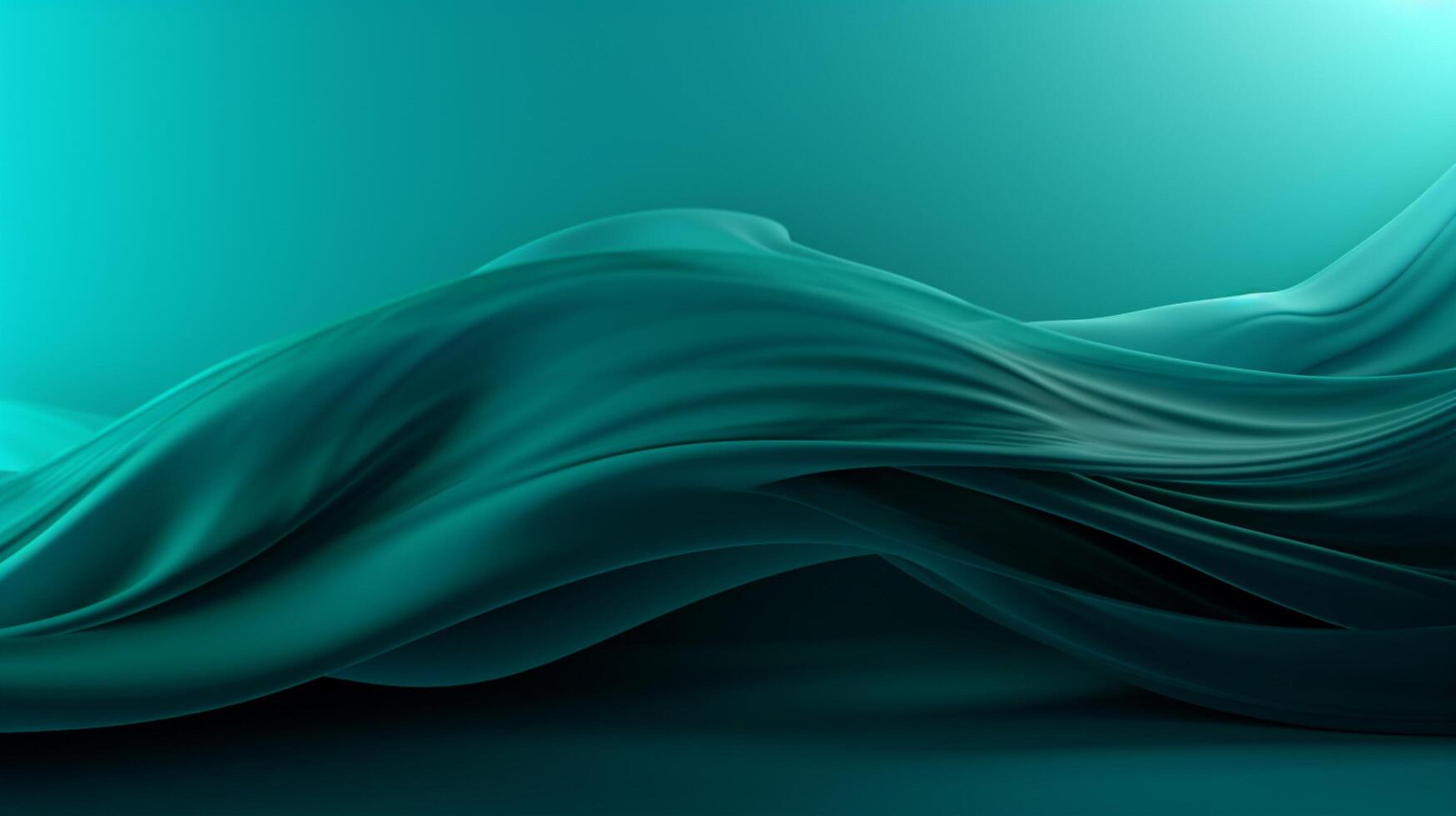 AI generated Teal hard background photo