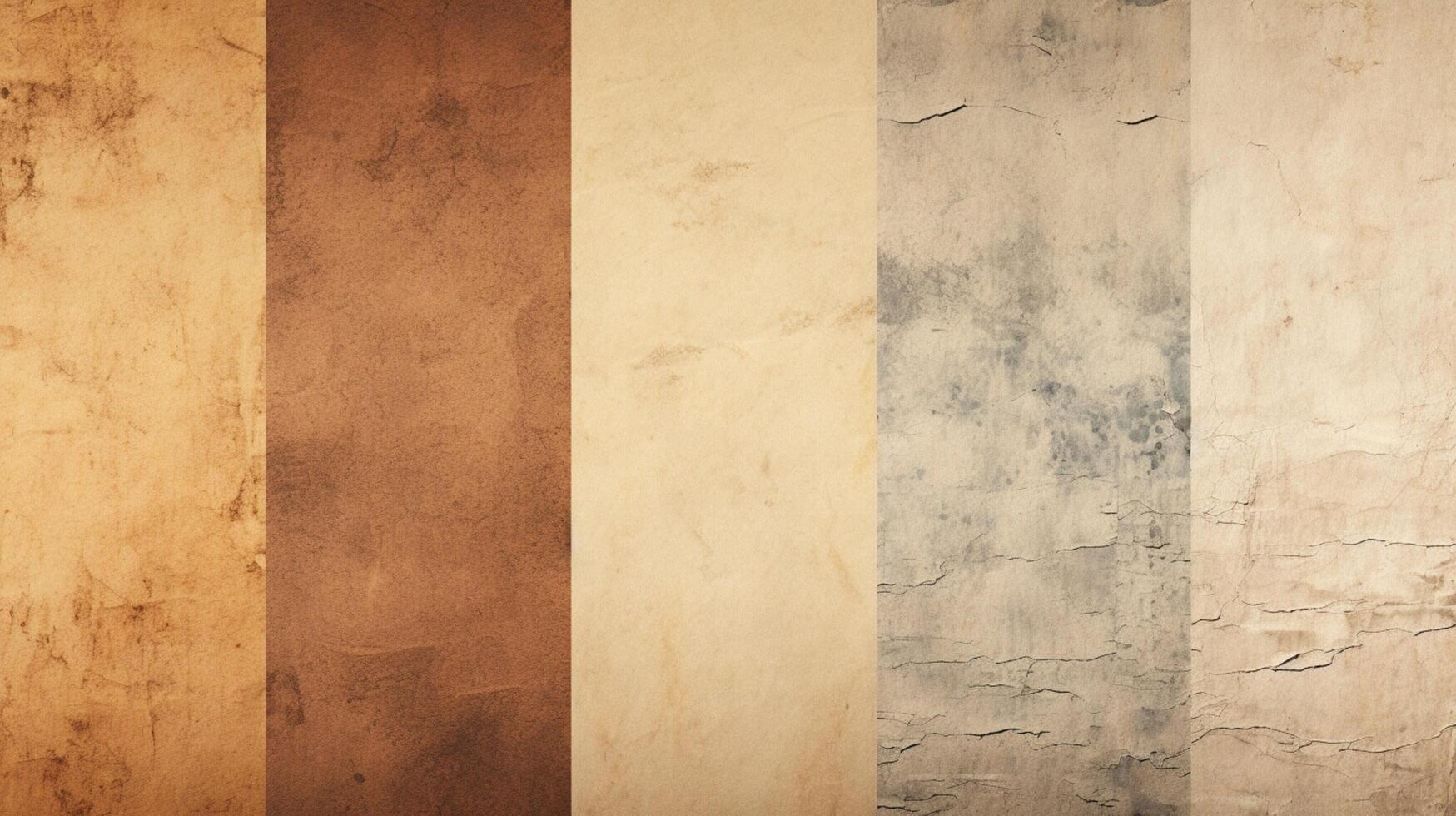 AI generated Vintage Paper Textures background photo