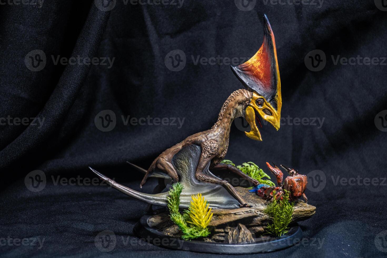dinosaur , Tupandactylus in the dark photo