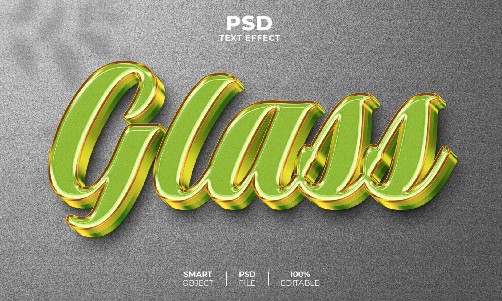 vaso 3d editable texto efecto psd