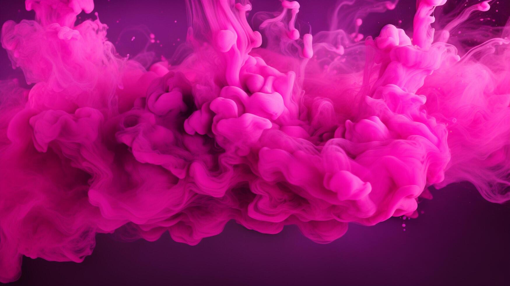 AI generated Magenta color splash background photo