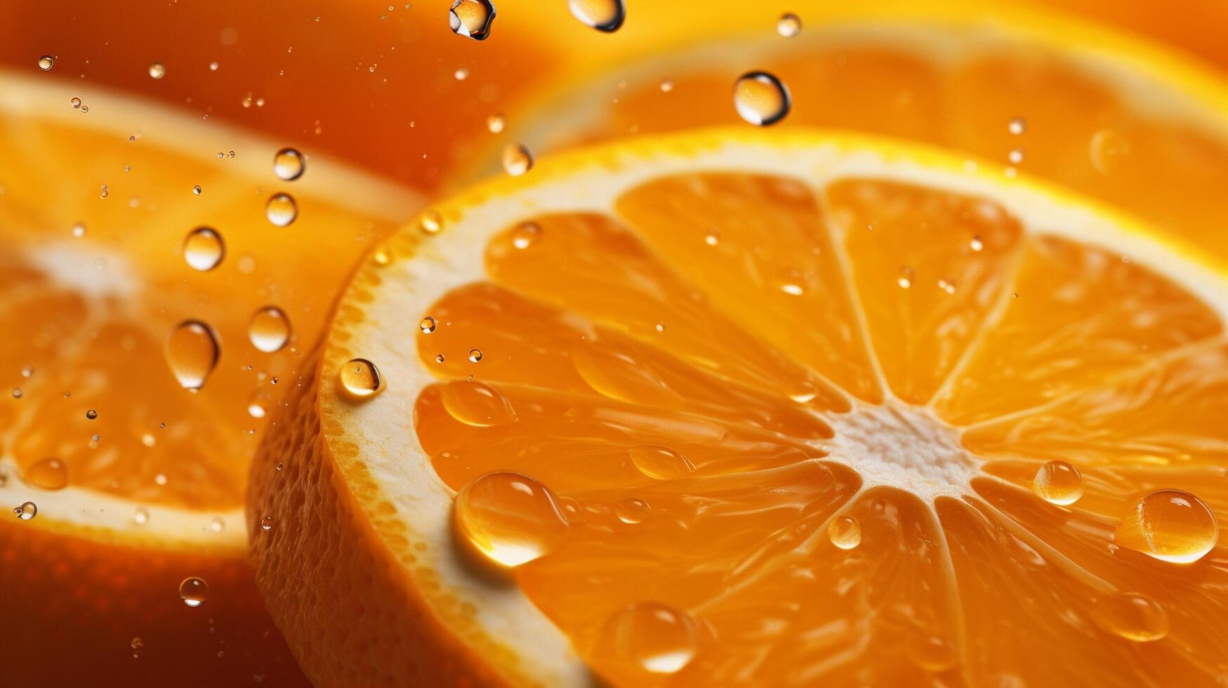 ai generado naranja difícil antecedentes foto