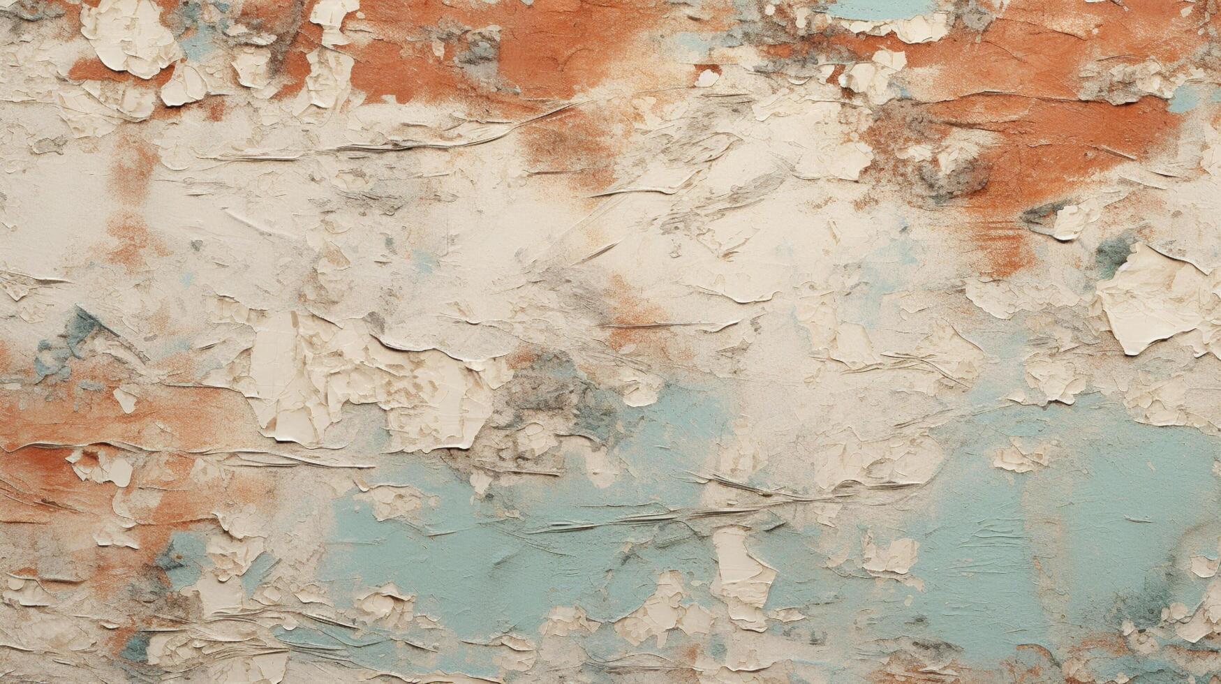 AI generated Peeling Paint Textures background photo