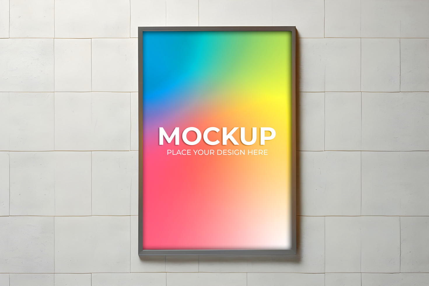 AI generated Blank Frame Mockup - Ai Generated psd