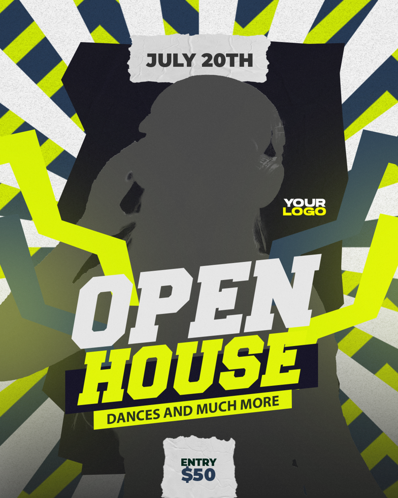 Flyer for Evening Event psd