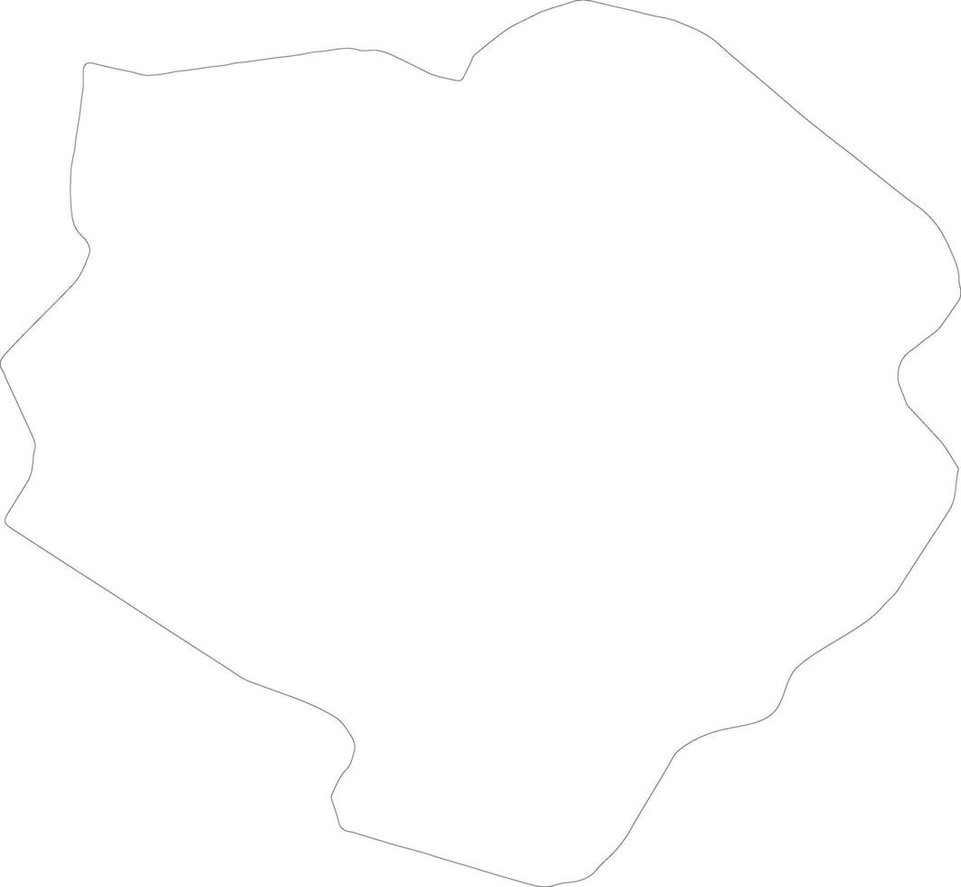 Biella Italy outline map vector