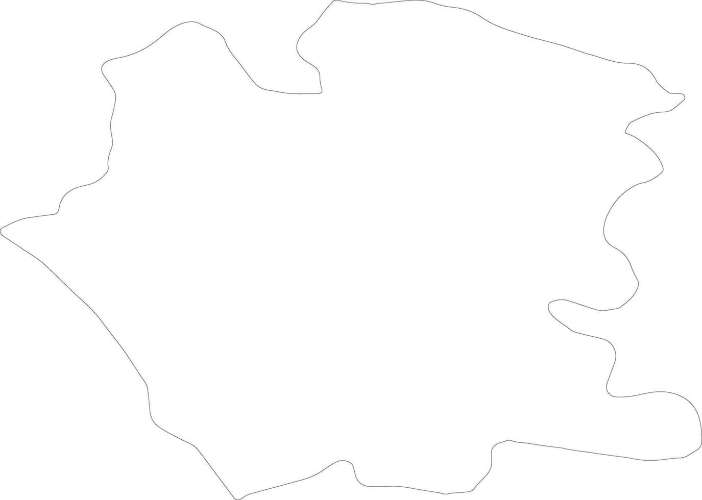 Caserta Italy outline map vector