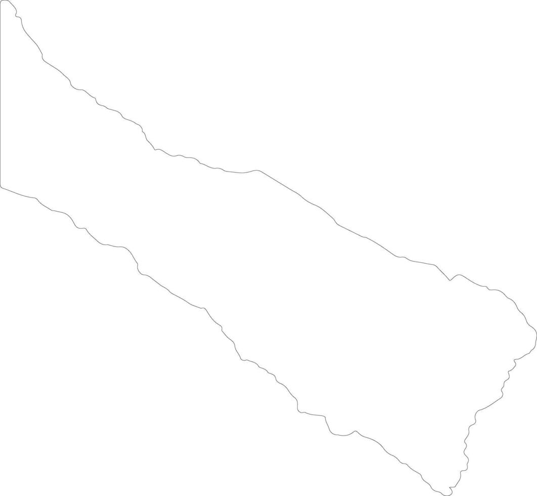 Formosa Argentina outline map vector