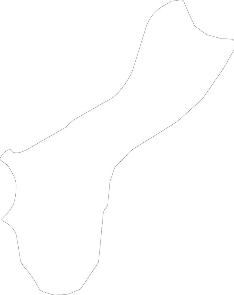 Guam Guam outline map vector