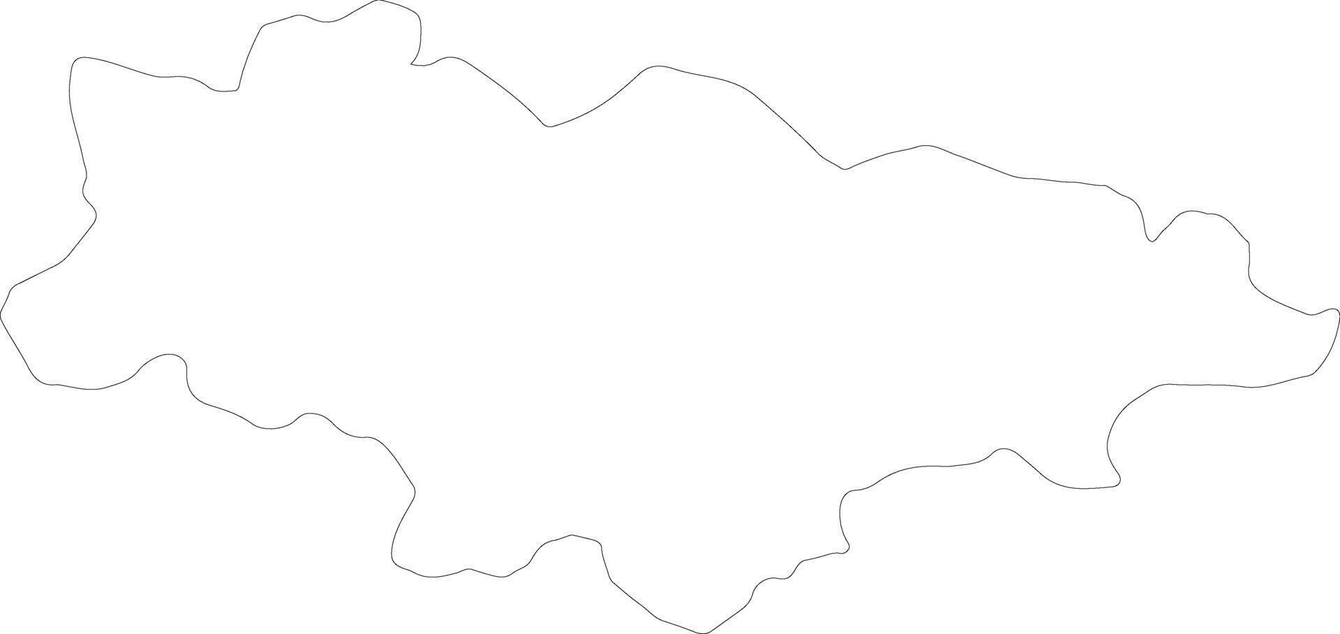 Haskovo Bulgaria outline map vector