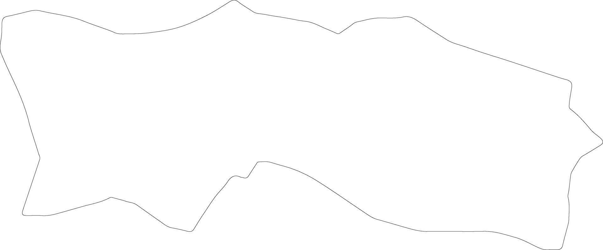 Jersey Jersey outline map vector