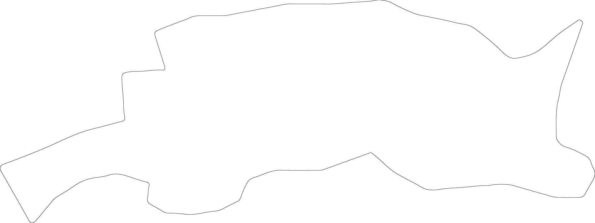 Jomala Aland outline map vector