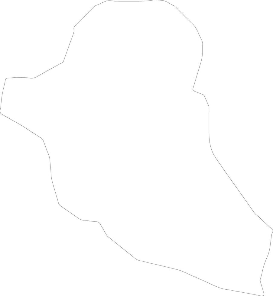 Maria Trinidad Sanchez Dominican Republic outline map vector