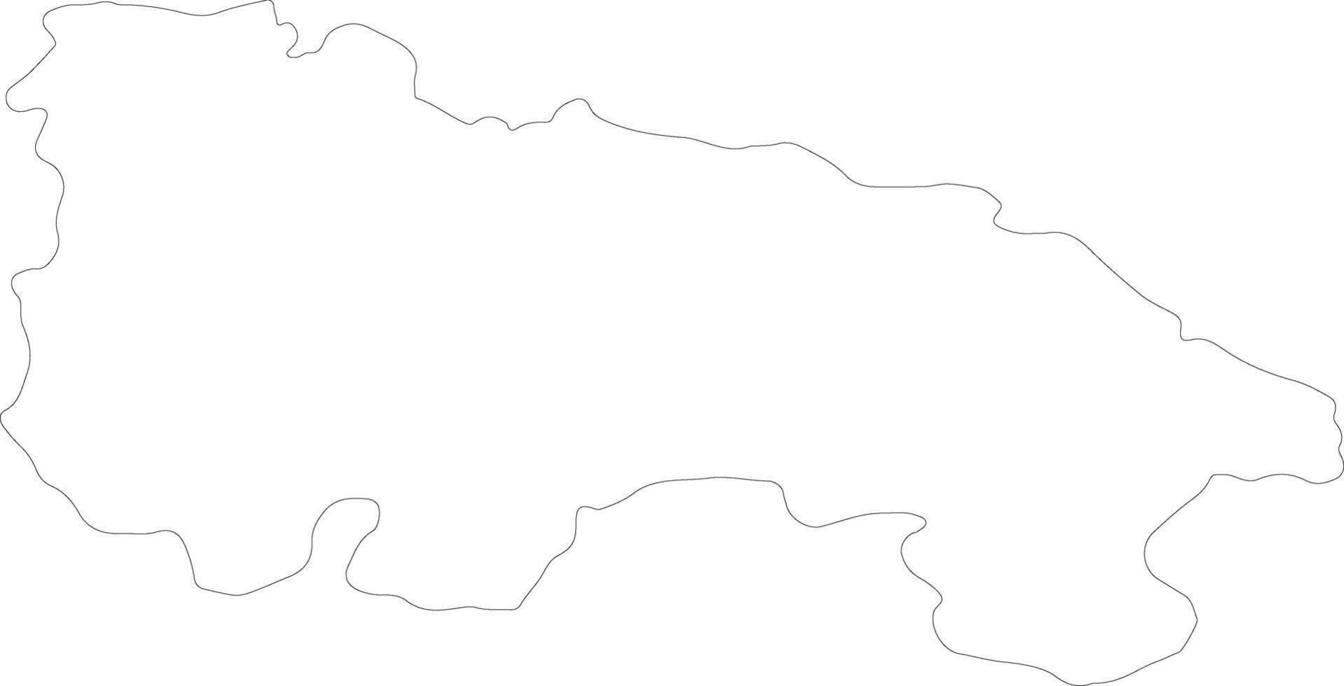 La Rioja Spain outline map vector