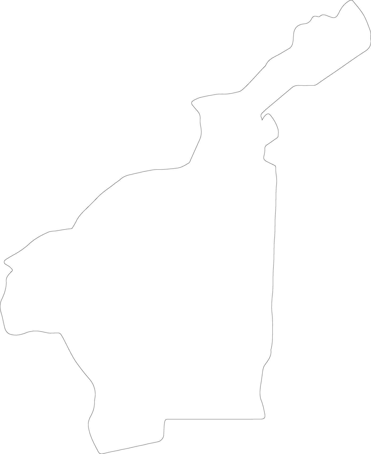 Mamou Guinea outline map 38097114 Vector Art at Vecteezy
