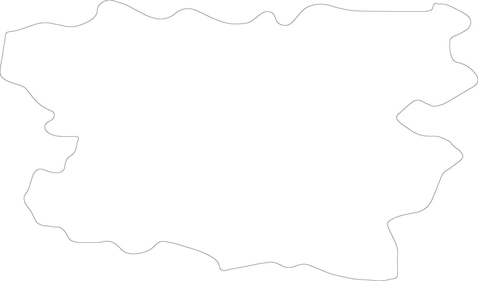 Lori Armenia outline map vector