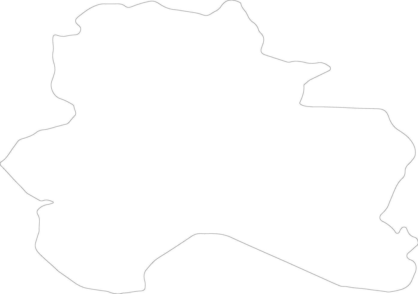 North Khorasan Iran outline map 38097154 Vector Art at Vecteezy