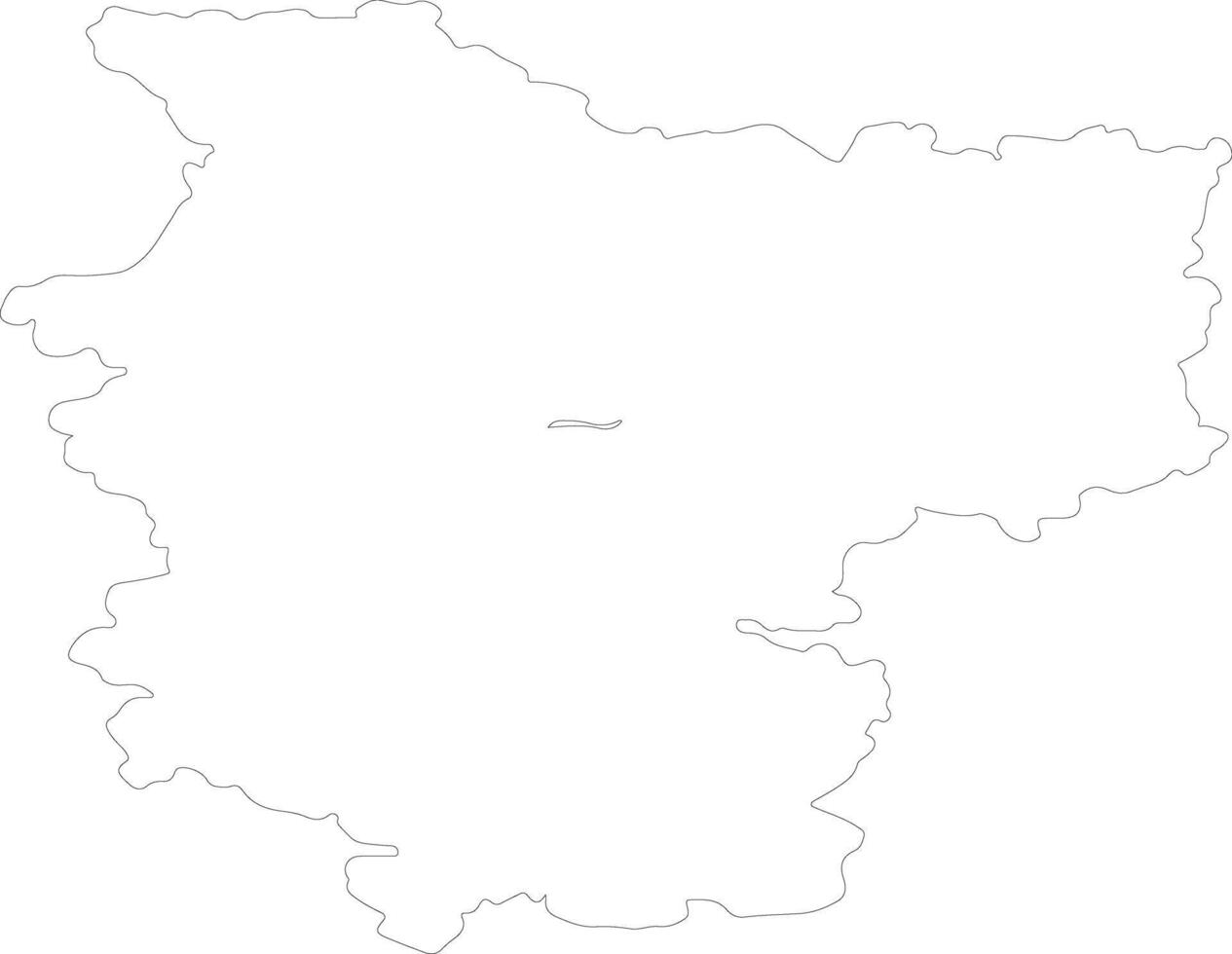 Minsk Belarus outline map vector