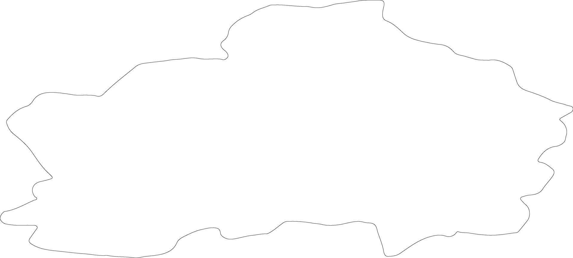 Rapla Estonia outline map vector