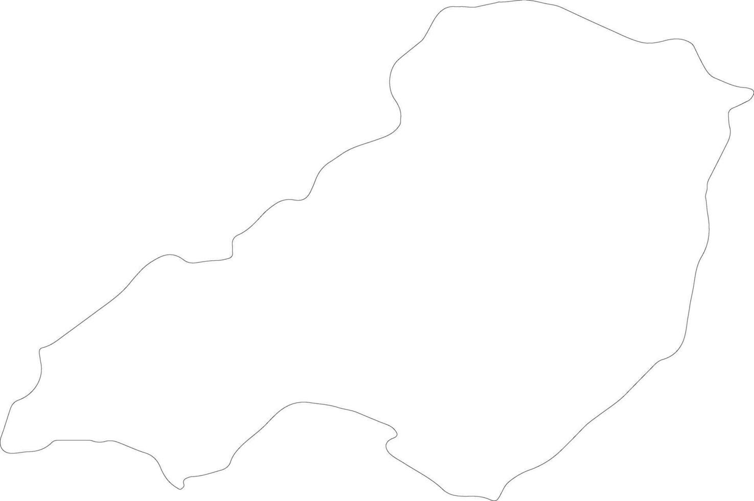 Parma Italy outline map vector