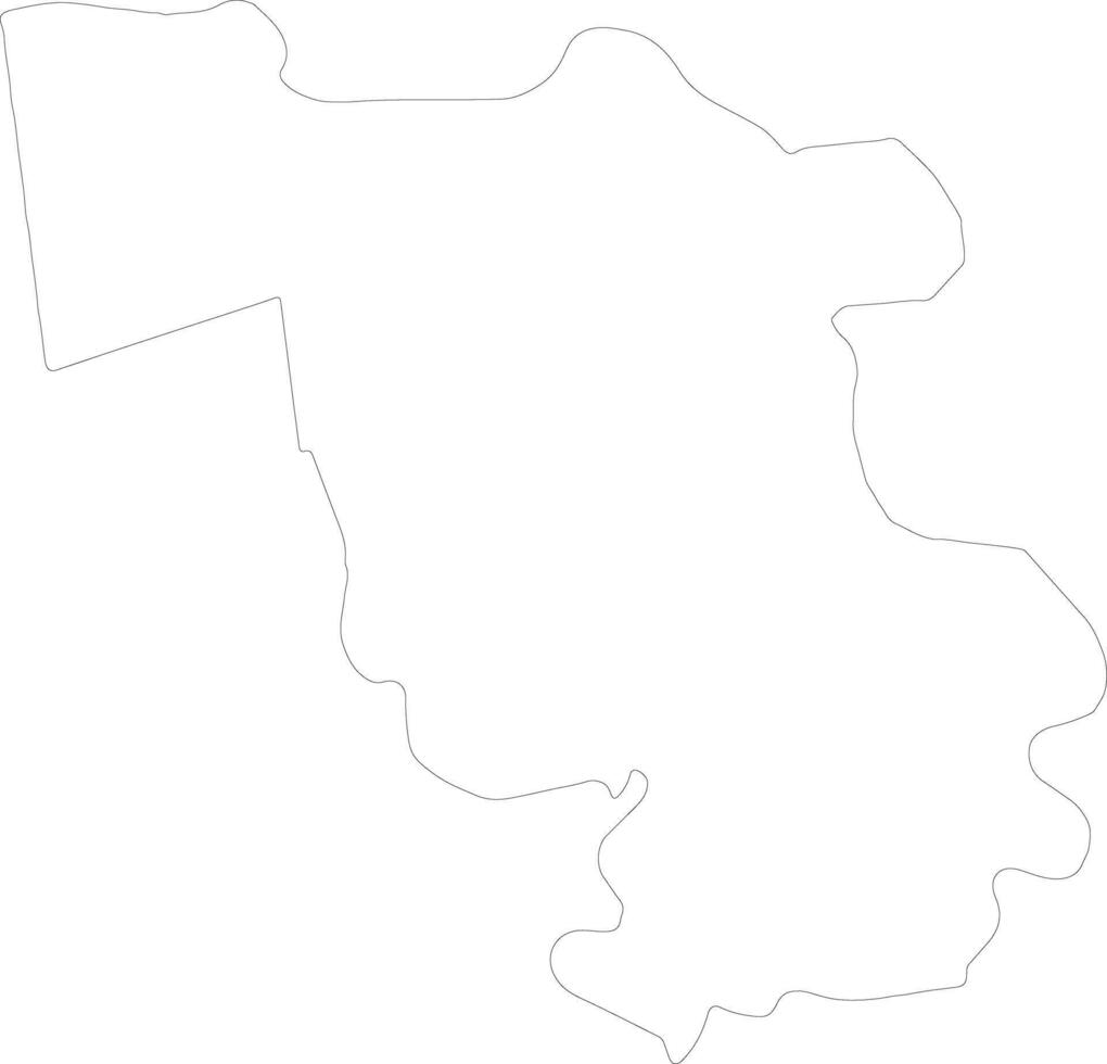 Pisa Italy outline map vector