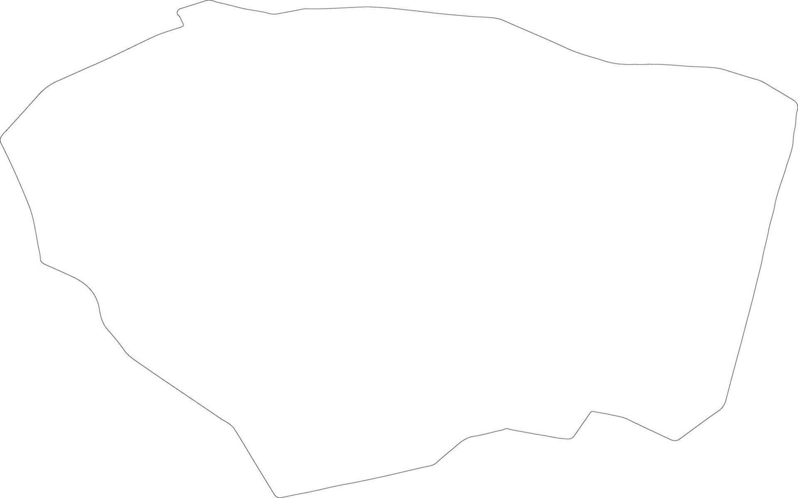 sanchez ramirez dominicano república contorno mapa vector