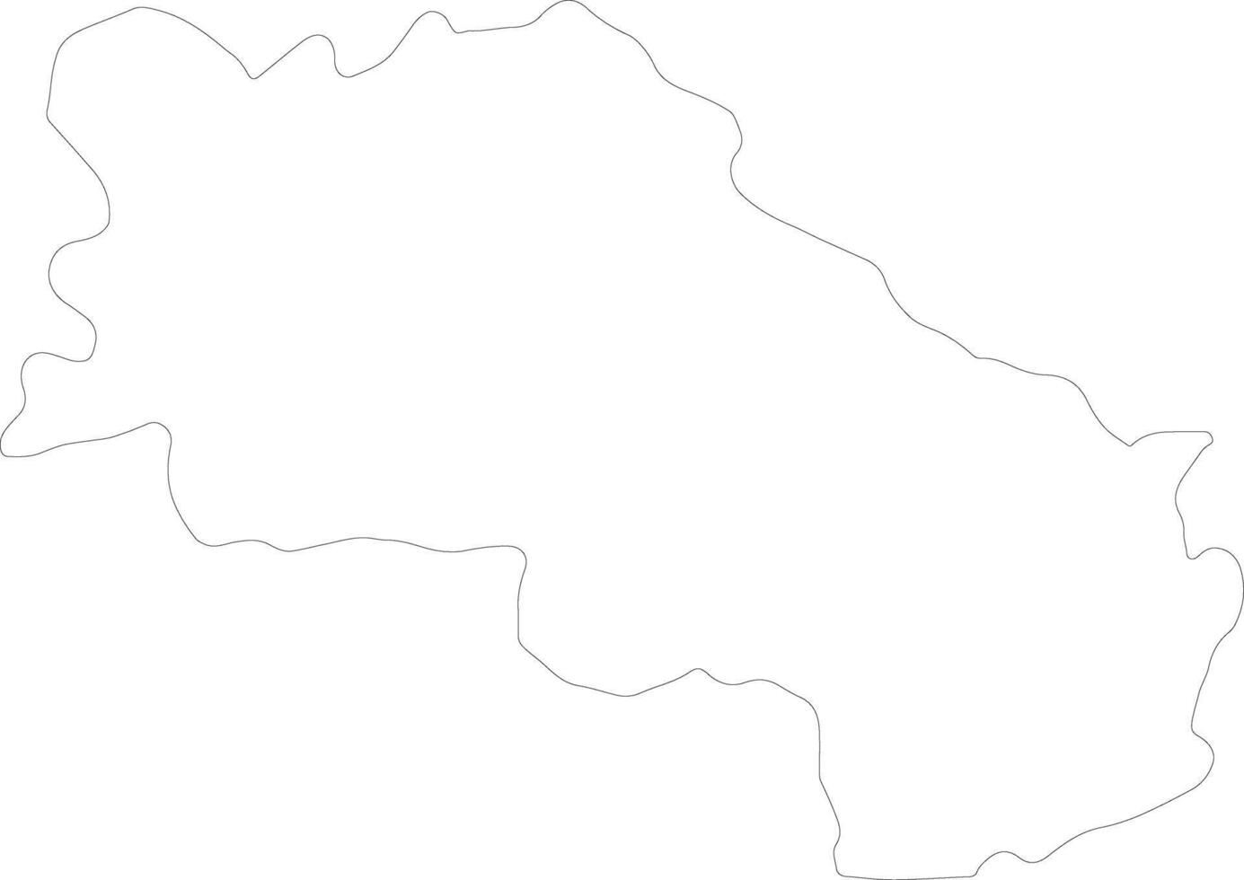 Siena Italy outline map vector