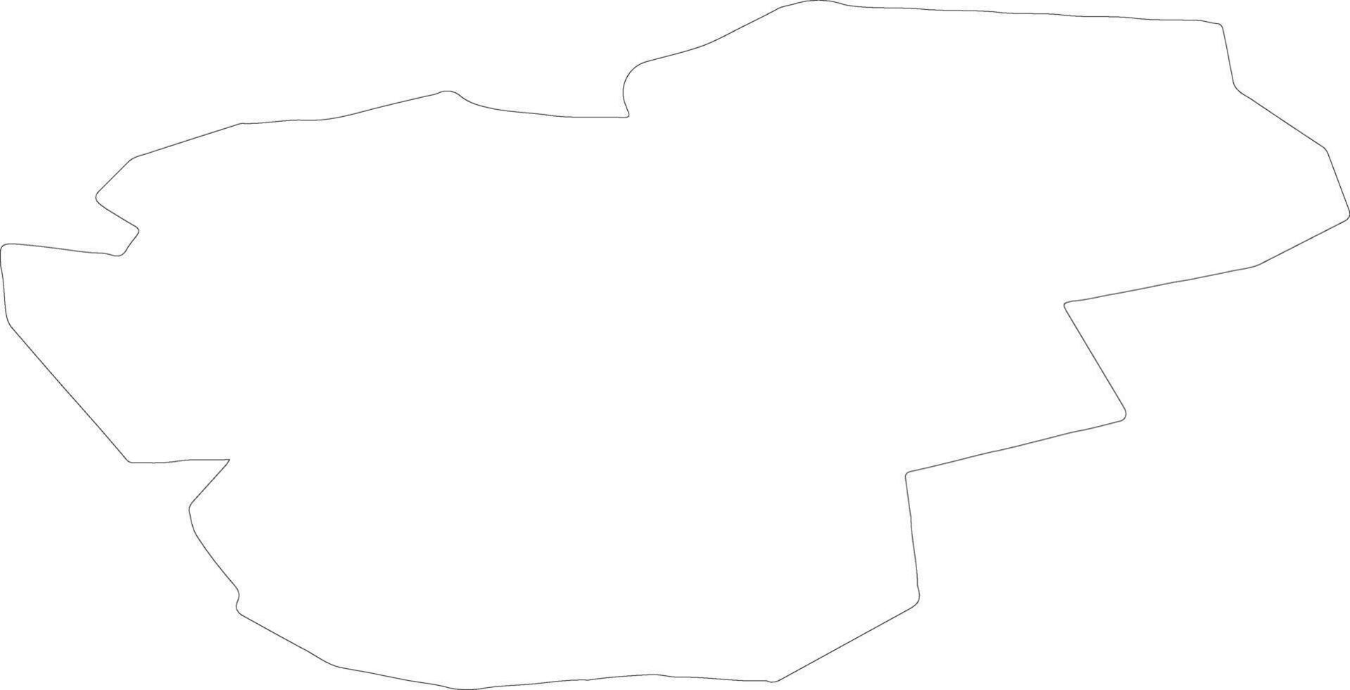Aglonas Latvia outline map vector