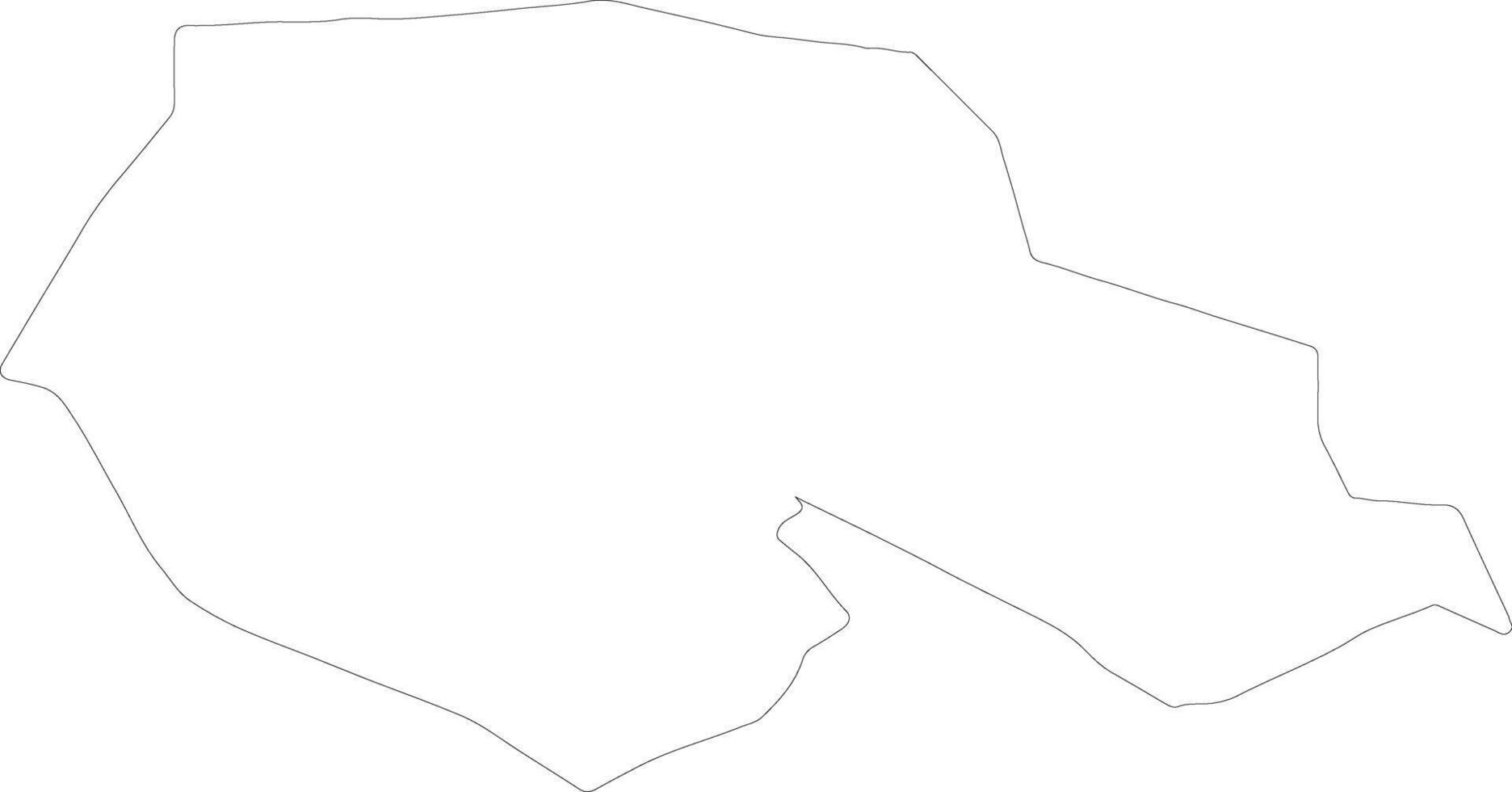 Aknistes Latvia outline map vector