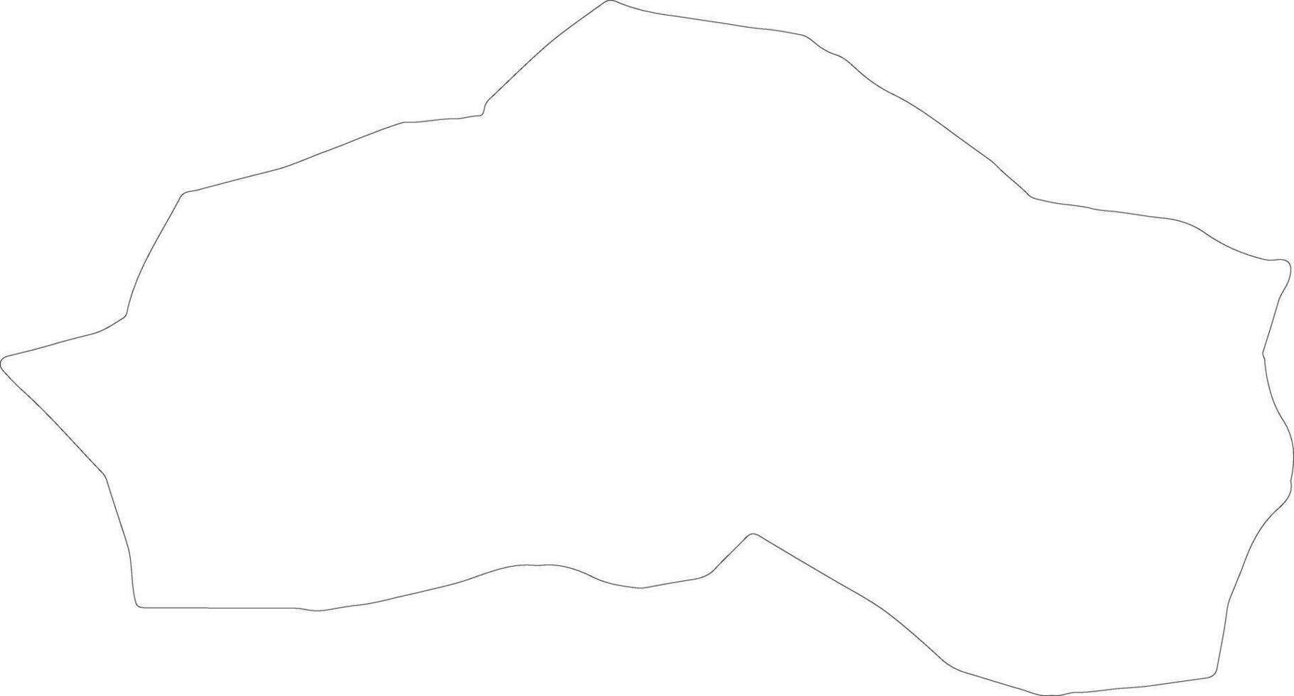 Al Marqab Libya outline map vector