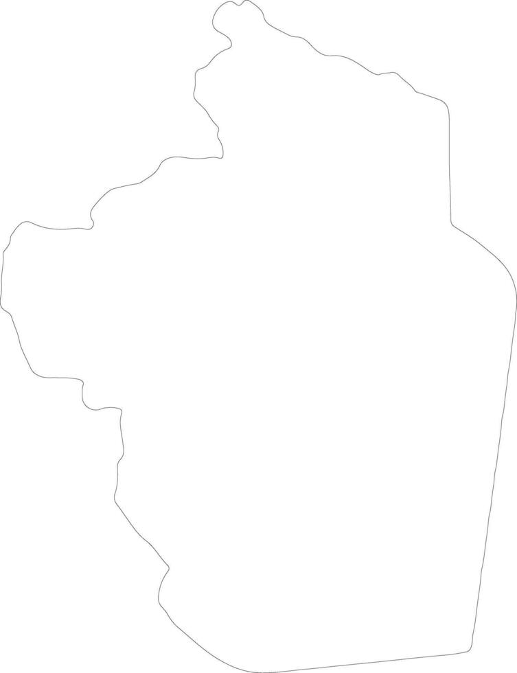 Ar Riyad Saudi Arabia outline map vector