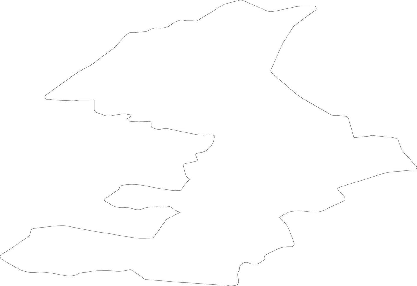 Balvu Latvia outline map vector