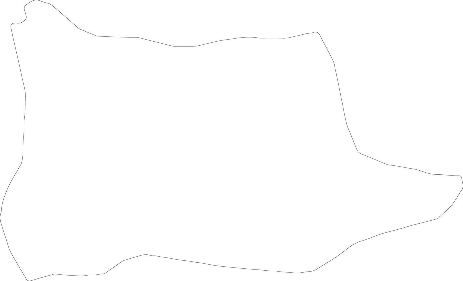 Bayburt Turkey outline map vector