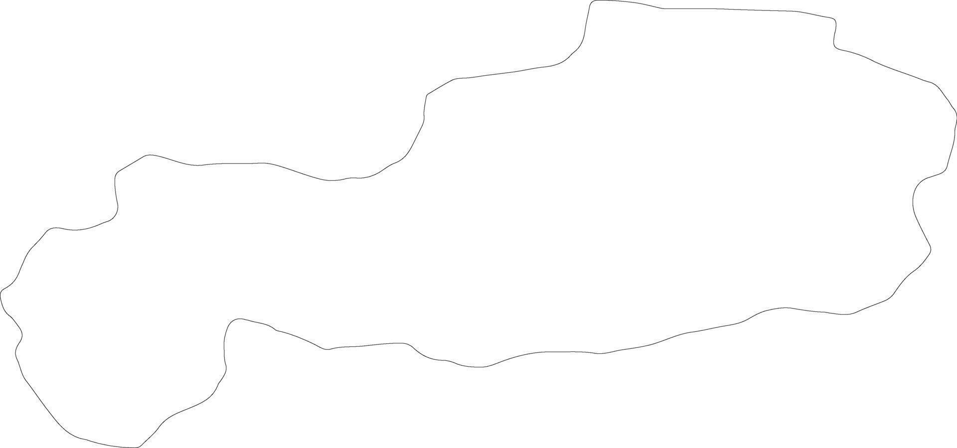 Bolu Turkey outline map vector