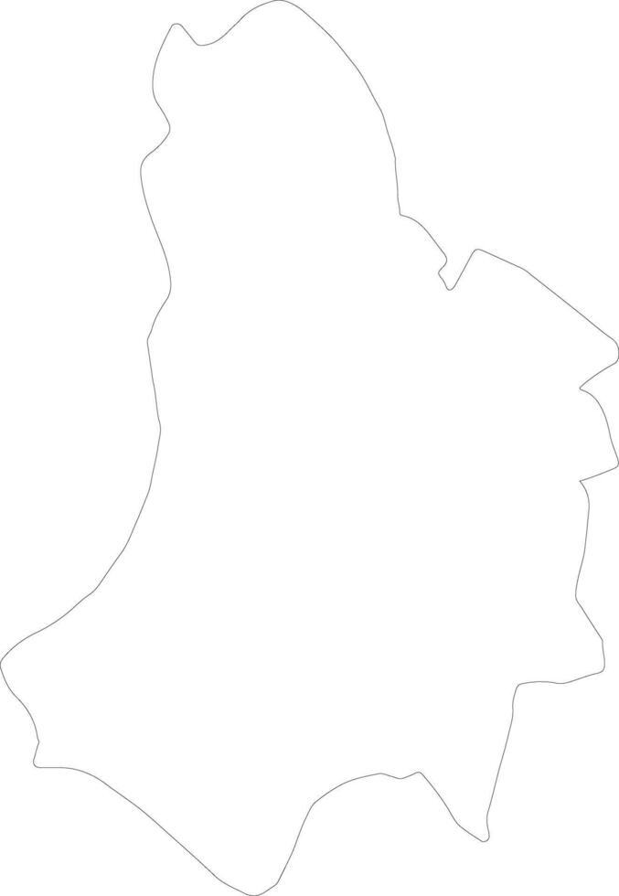 Catanduanes Philippines outline map vector