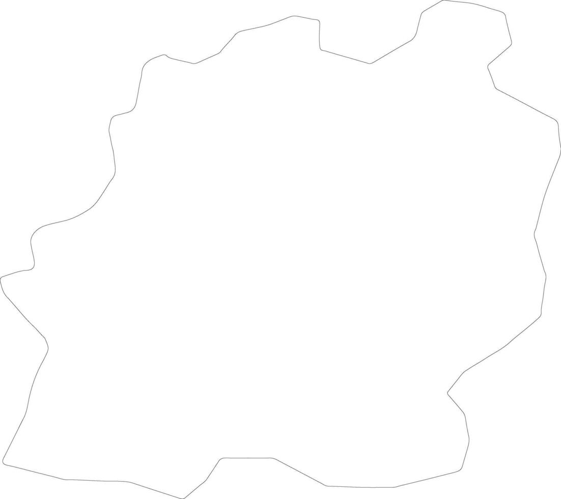 Cantemir Moldova outline map vector