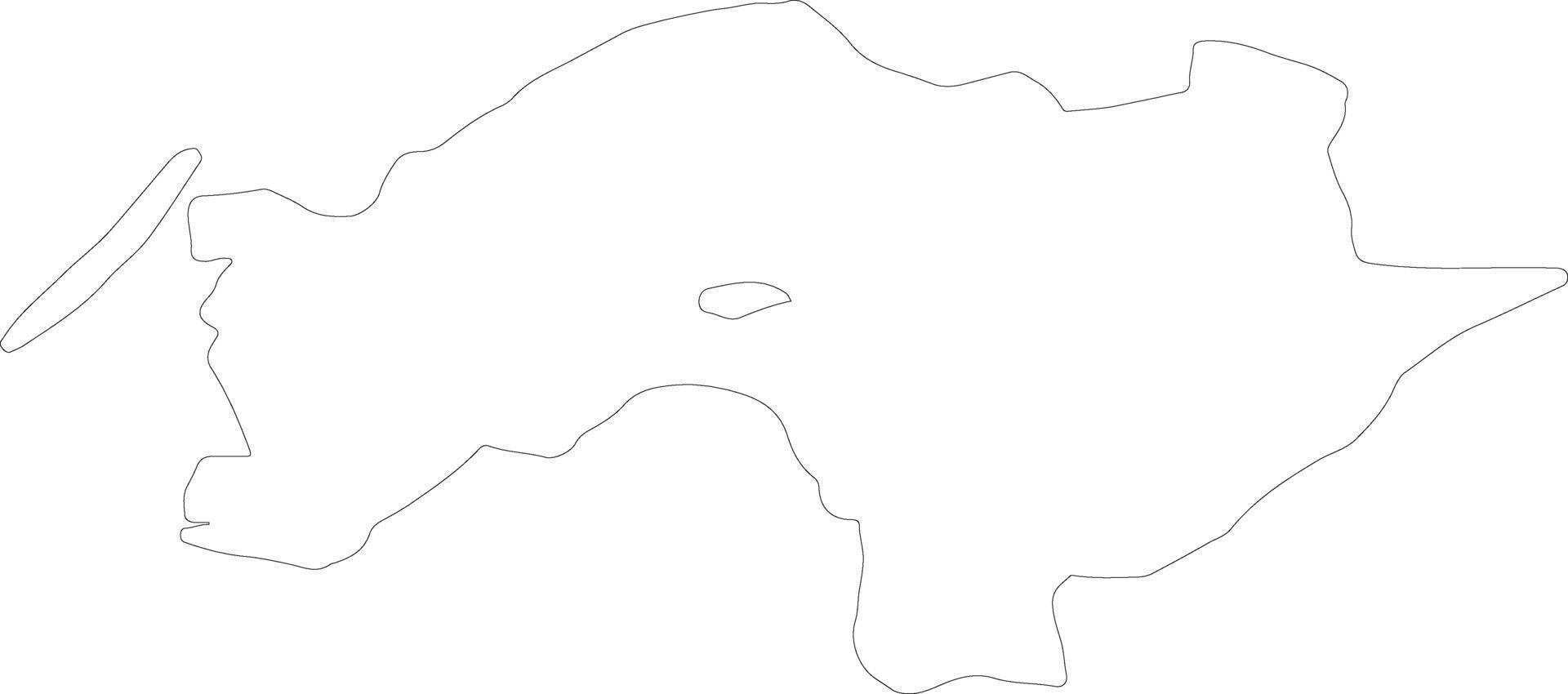 Chiayi Taiwan outline map vector