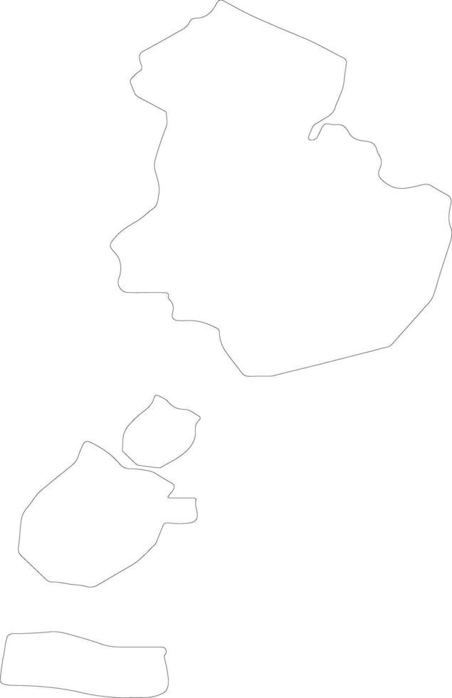 Comrat Moldova outline map vector