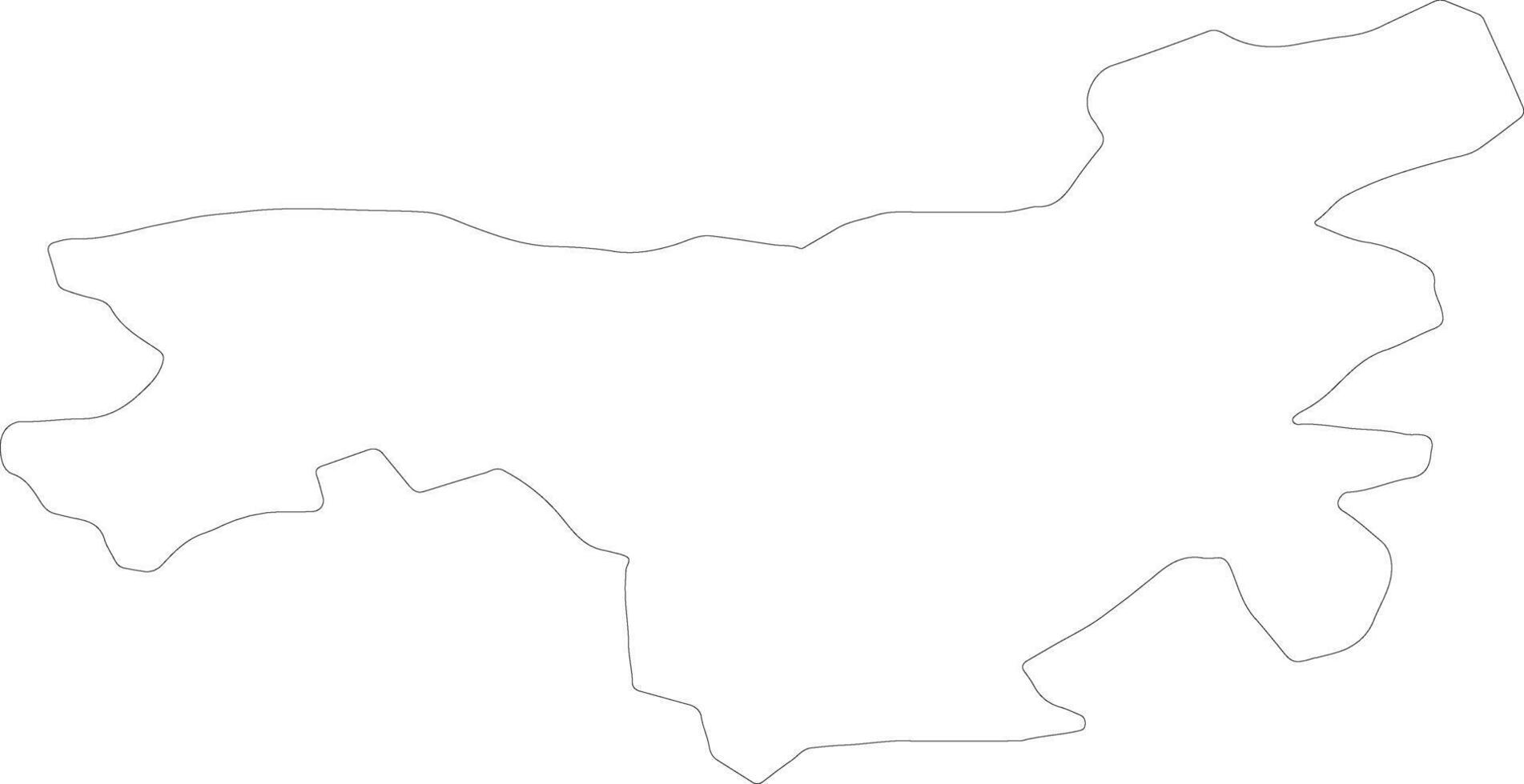 Dobele Latvia outline map vector