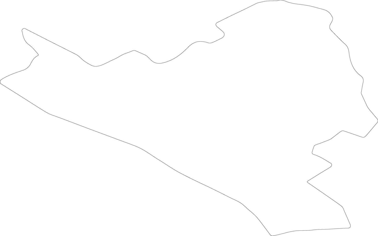 Ilukstes Latvia outline map vector