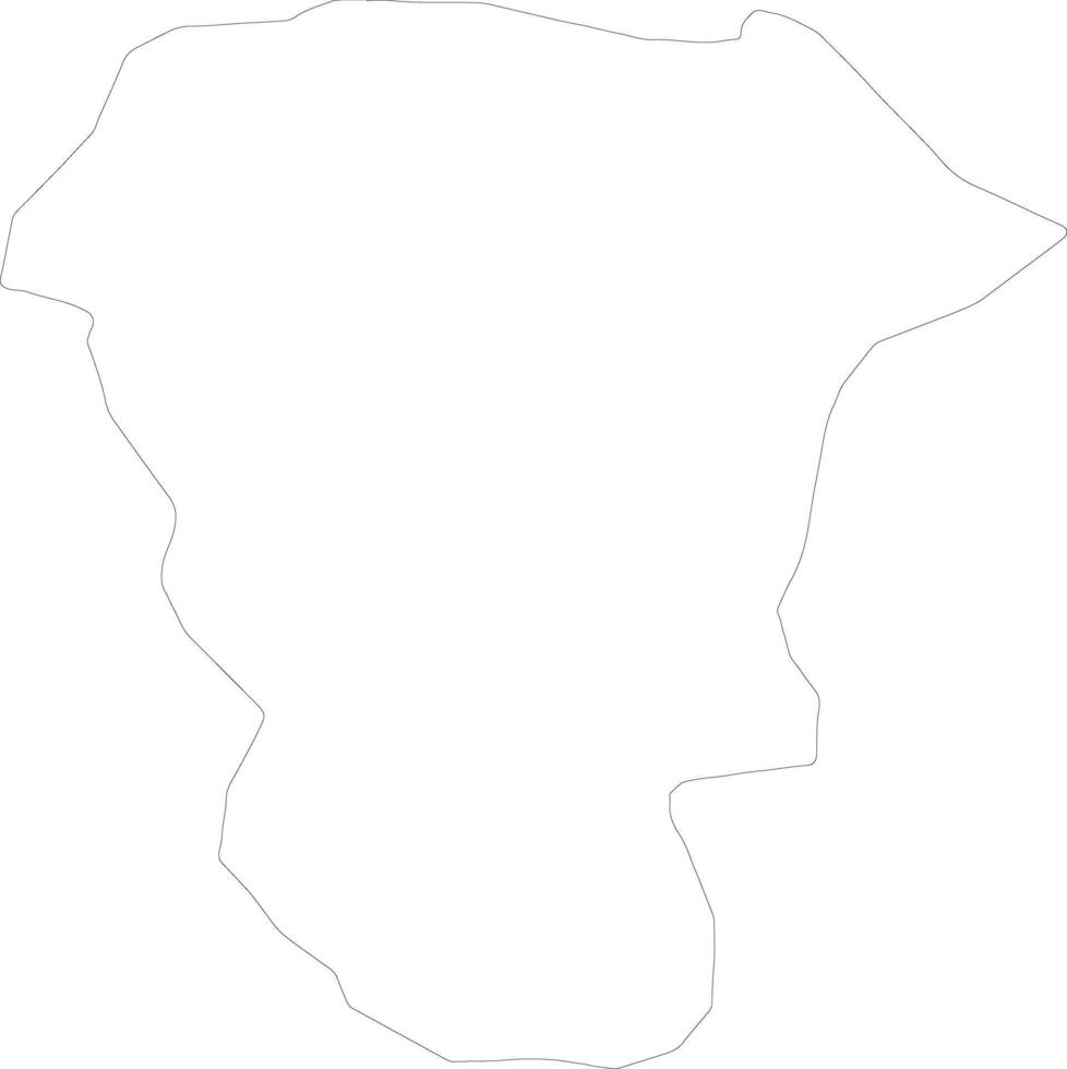 Ivancna Gorica Slovenia outline map vector