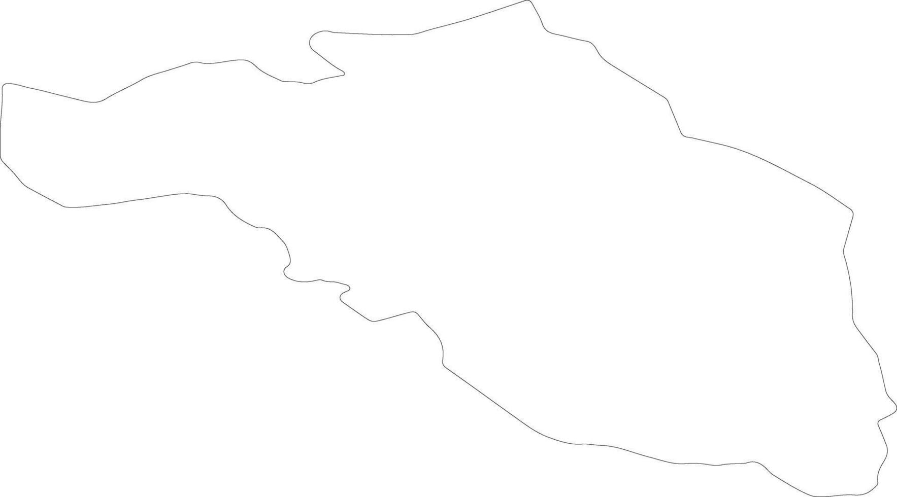 Kocenu Latvia outline map vector