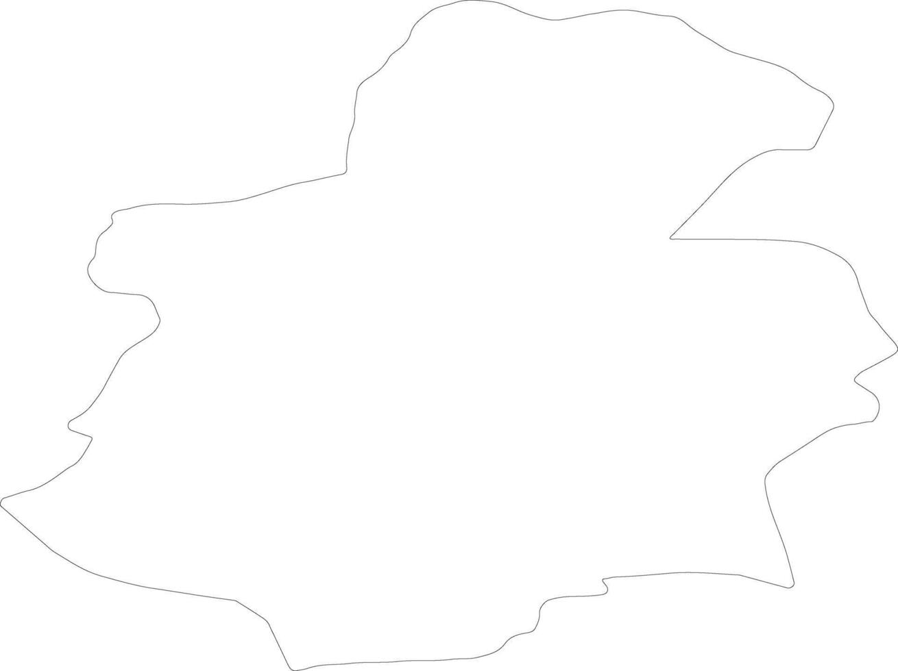 Luxembourg Luxembourg outline map vector