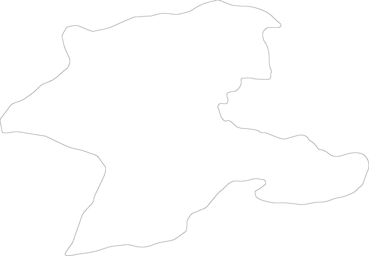 Malatya Turkey outline map vector