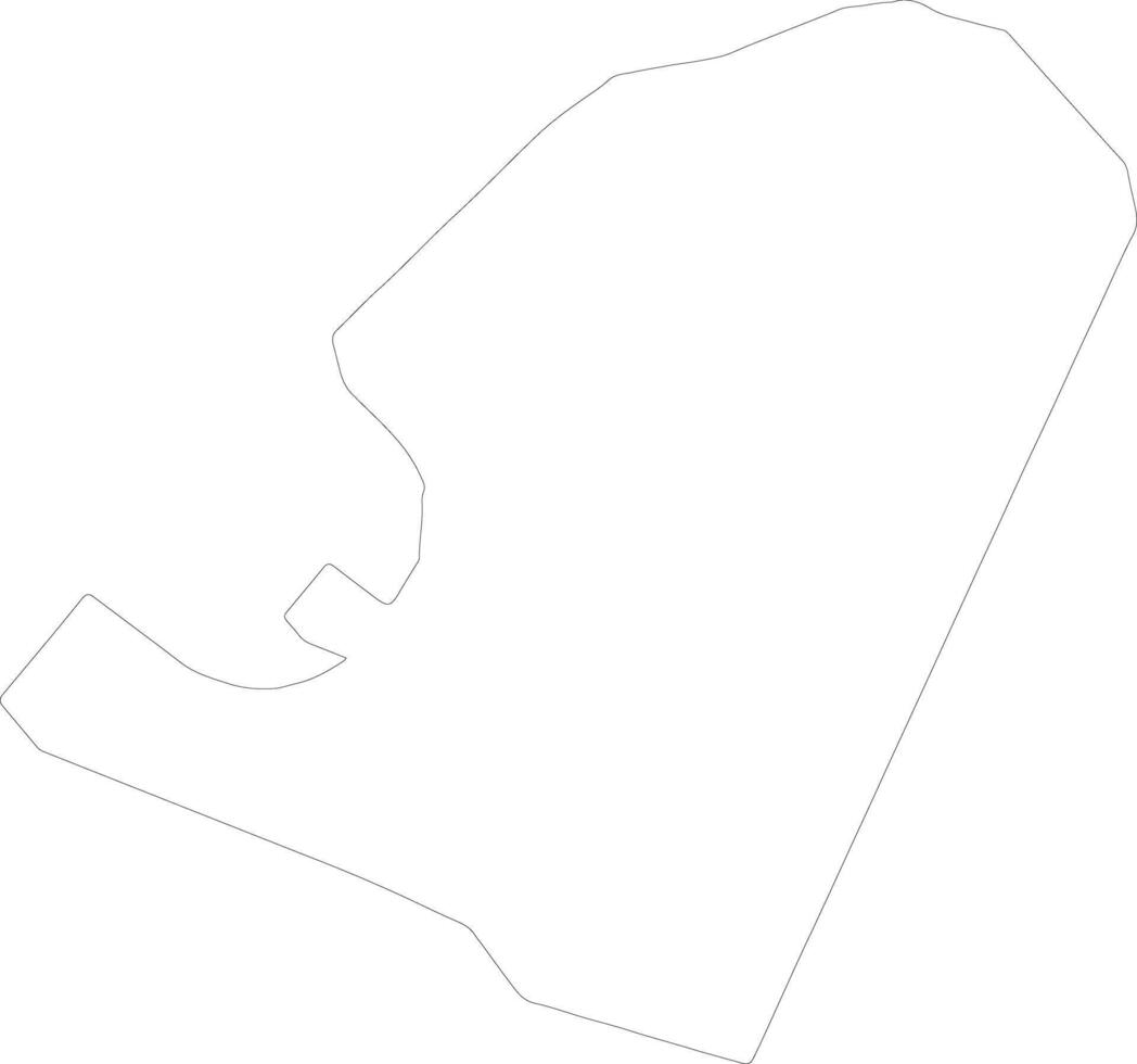 Masaya Nicaragua outline map vector