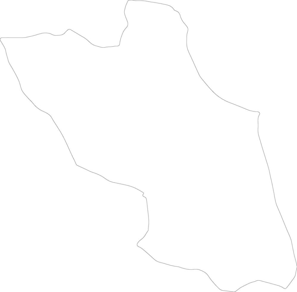 Misratah Libya outline map vector