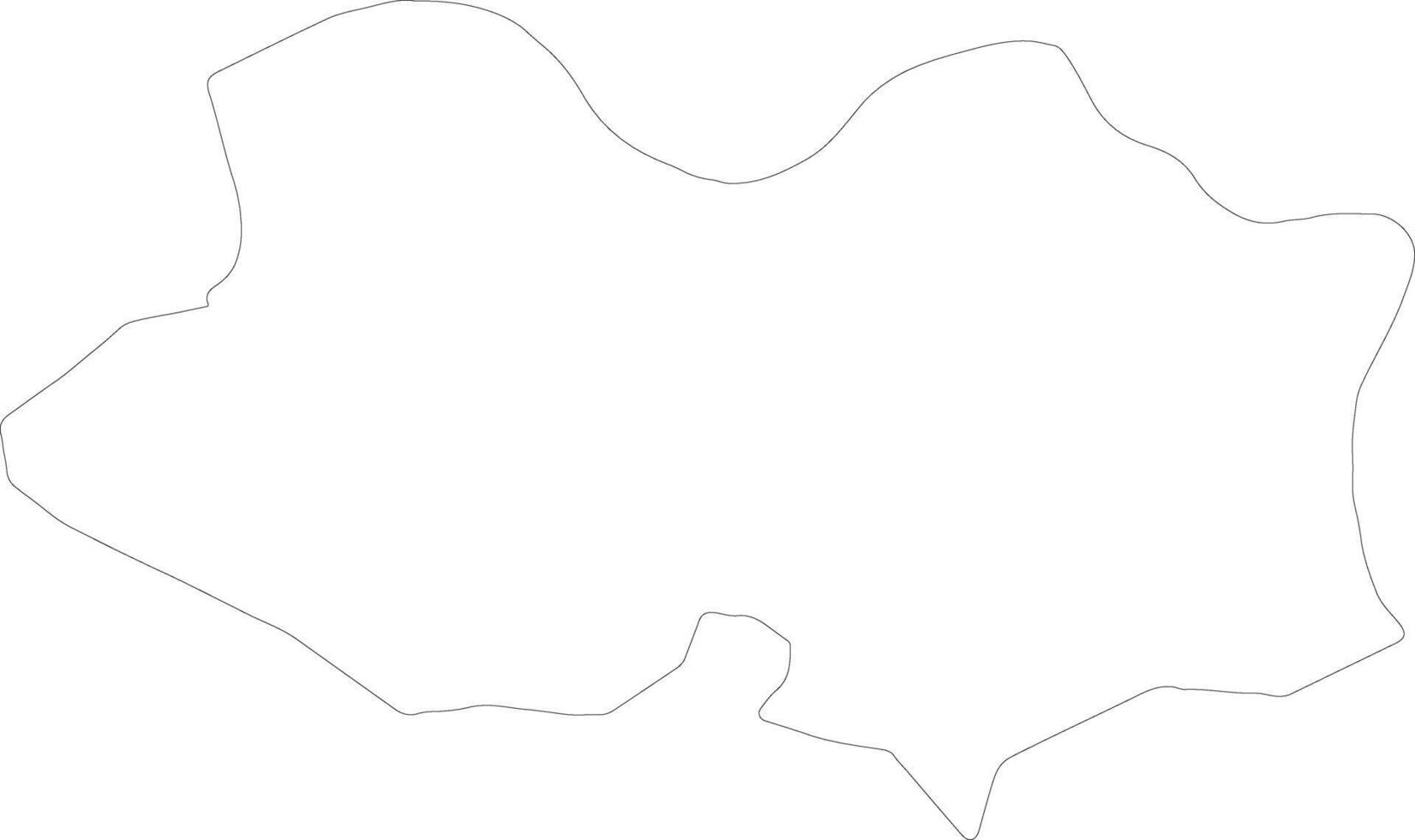 Montevideo Uruguay outline map vector